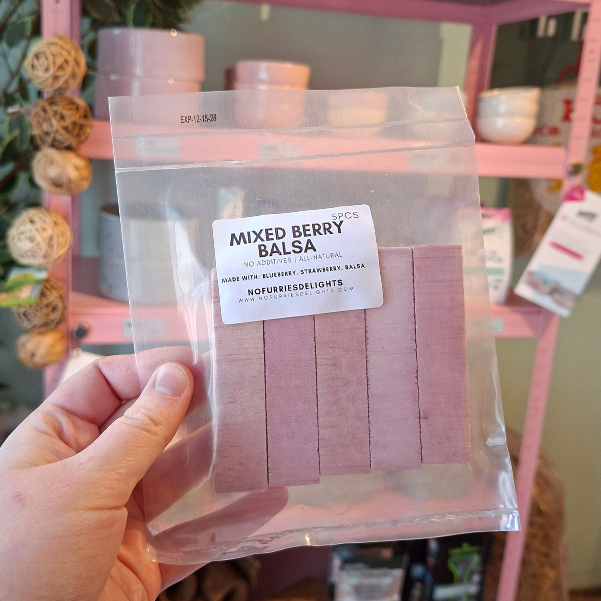 Mixed Berry Balsa Block
