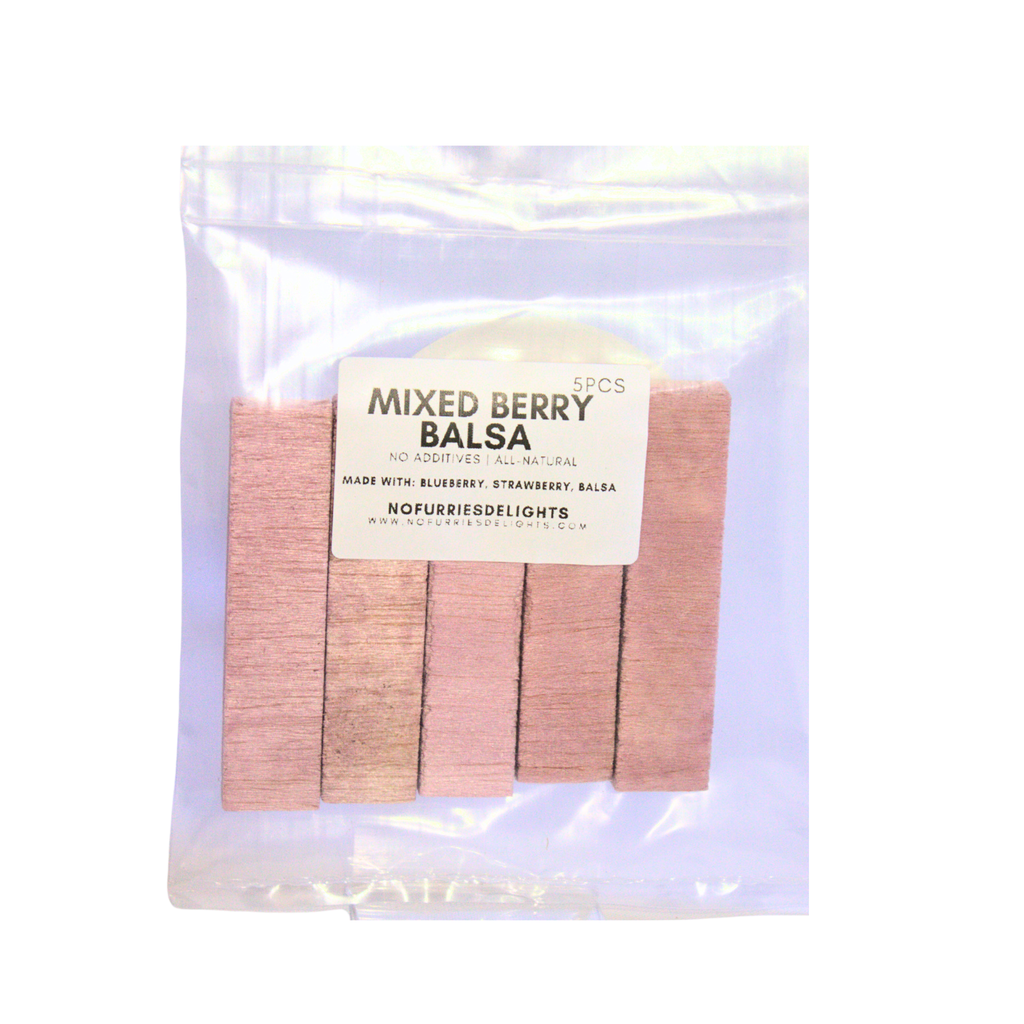 Mixed Berry Balsa Block