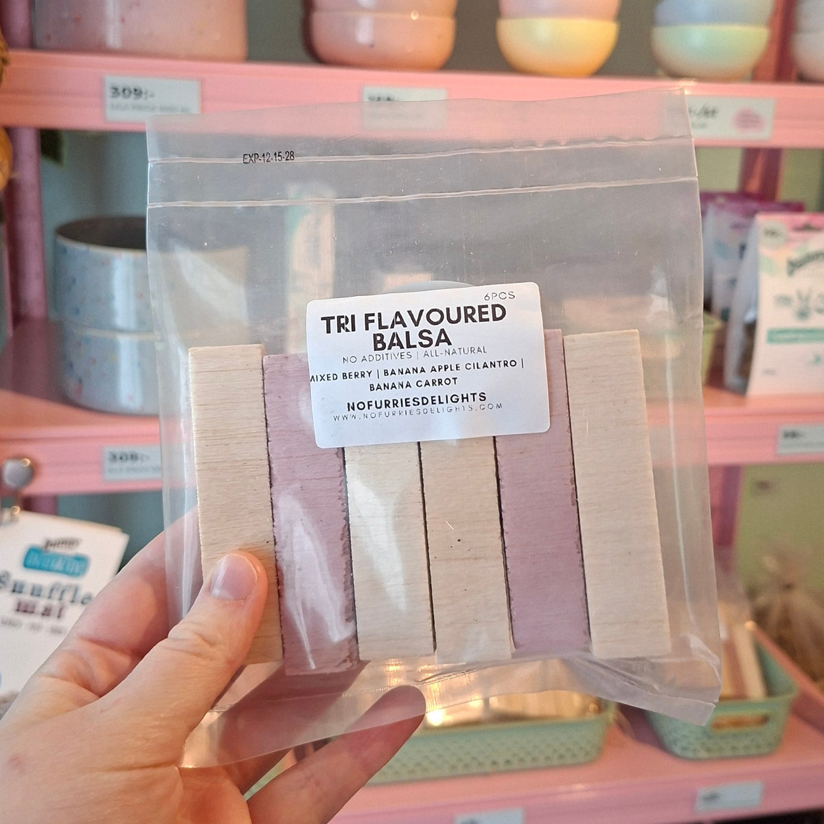 Tri Flavored Balsa Block