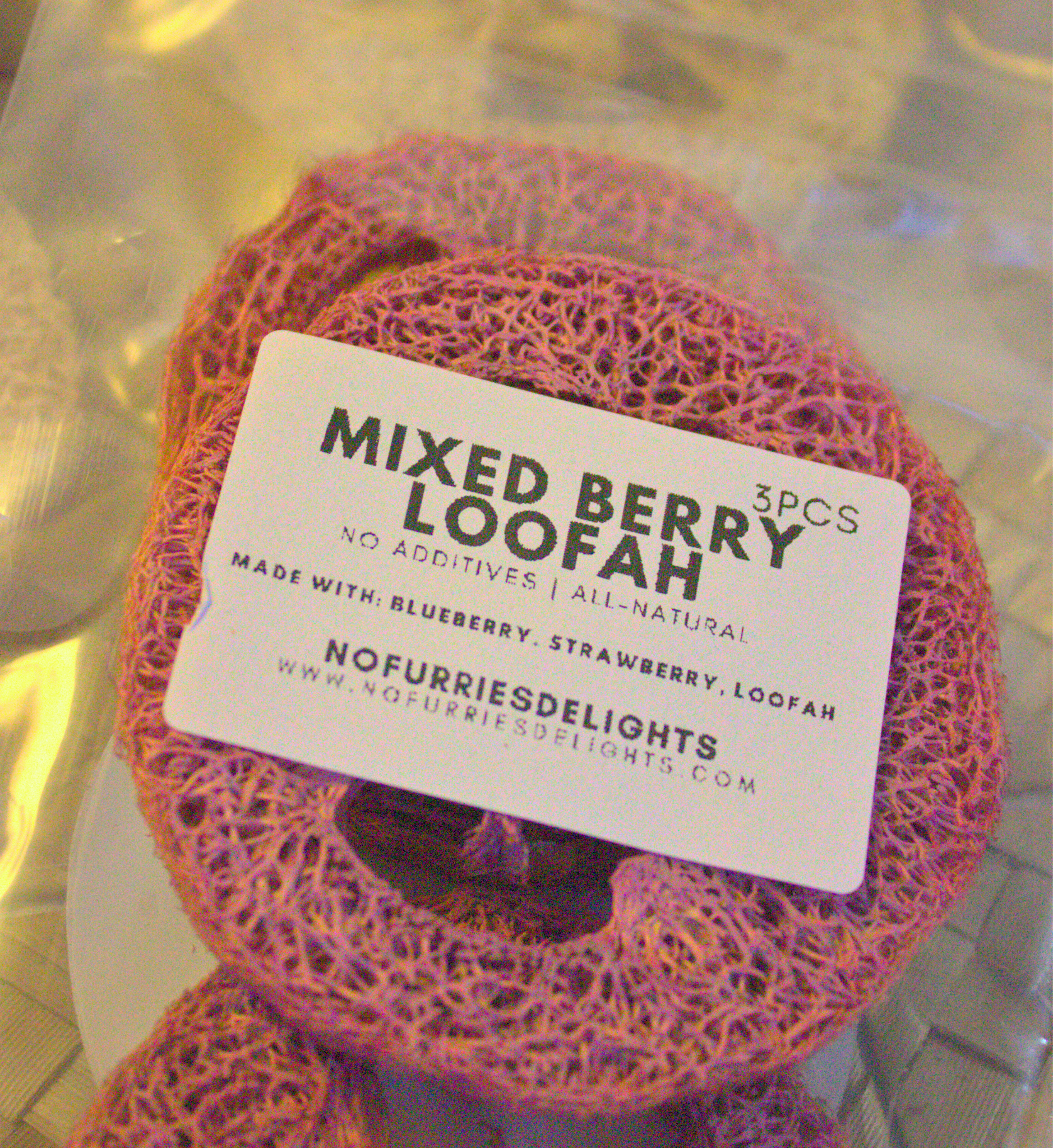Mixed Berry Loofah