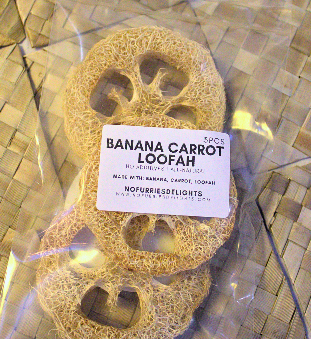 Banana Carrot Loofah
