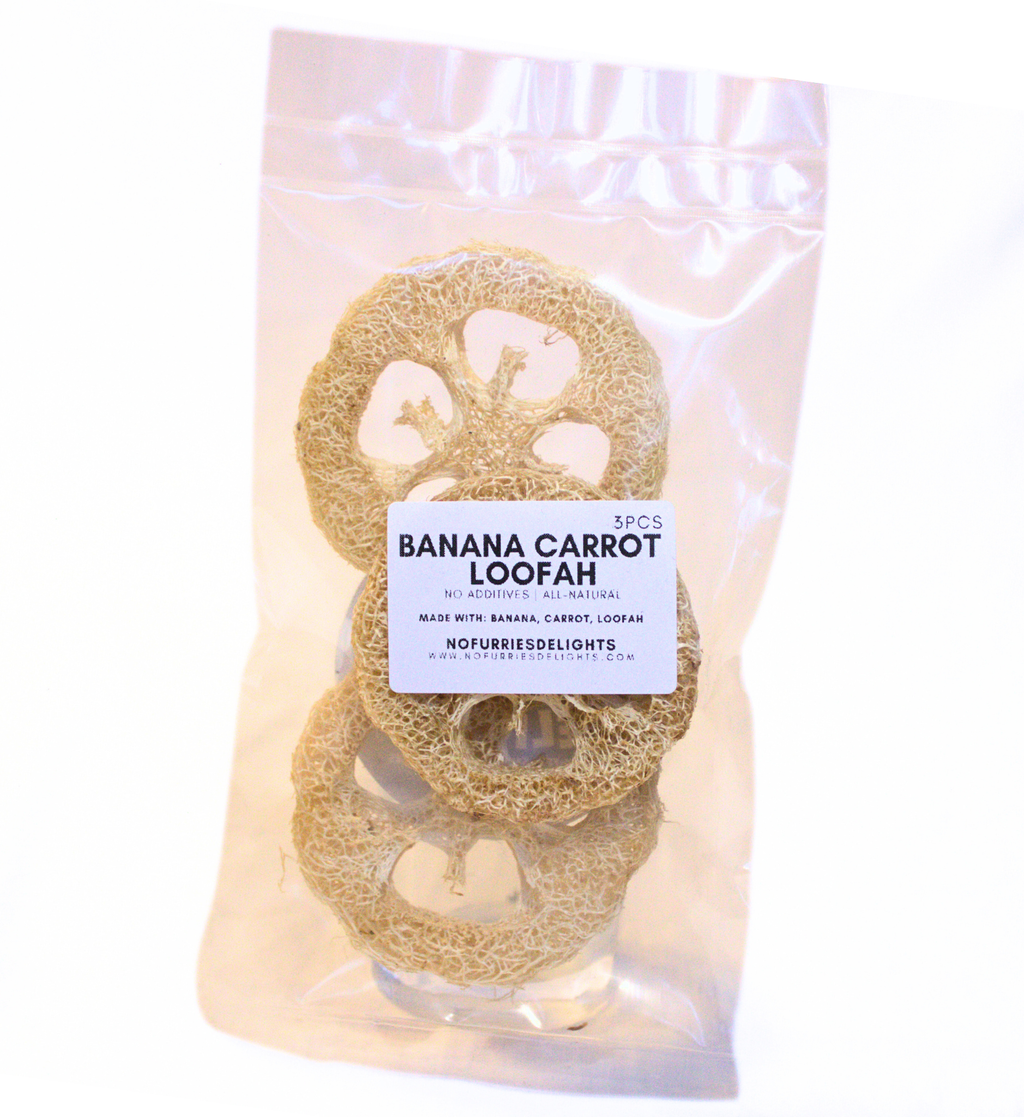 Banana Carrot Loofah