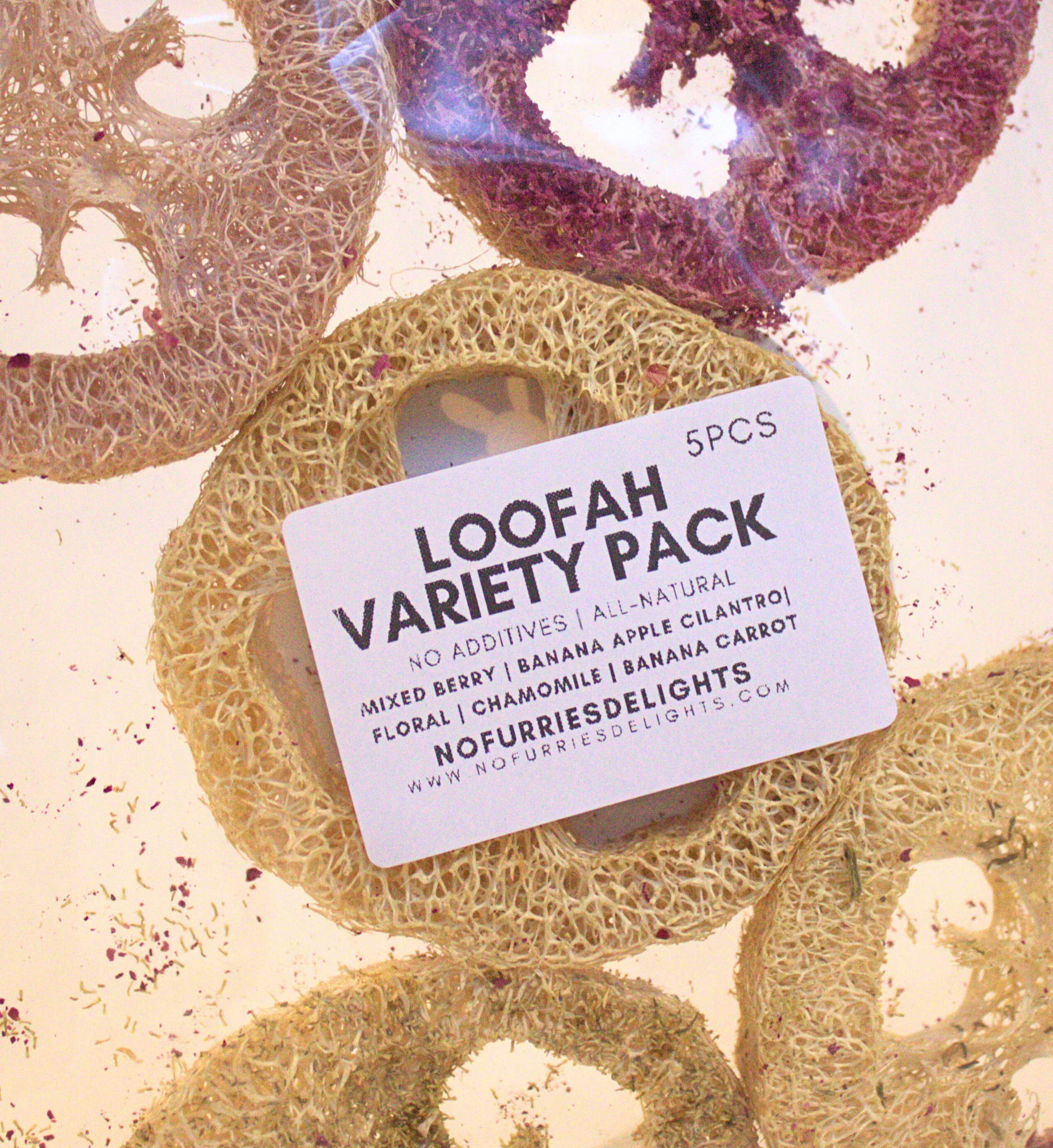 Loofah Variety Pack (5 pack)