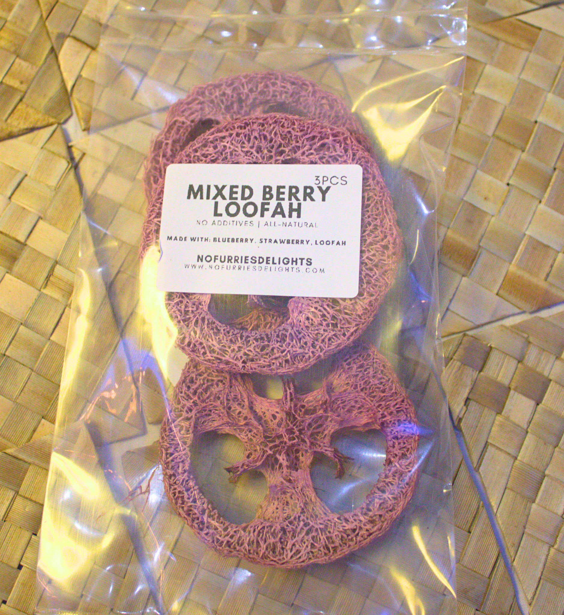 Mixed Berry Loofah