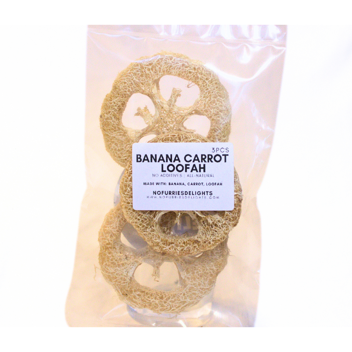 Banana Carrot Loofah