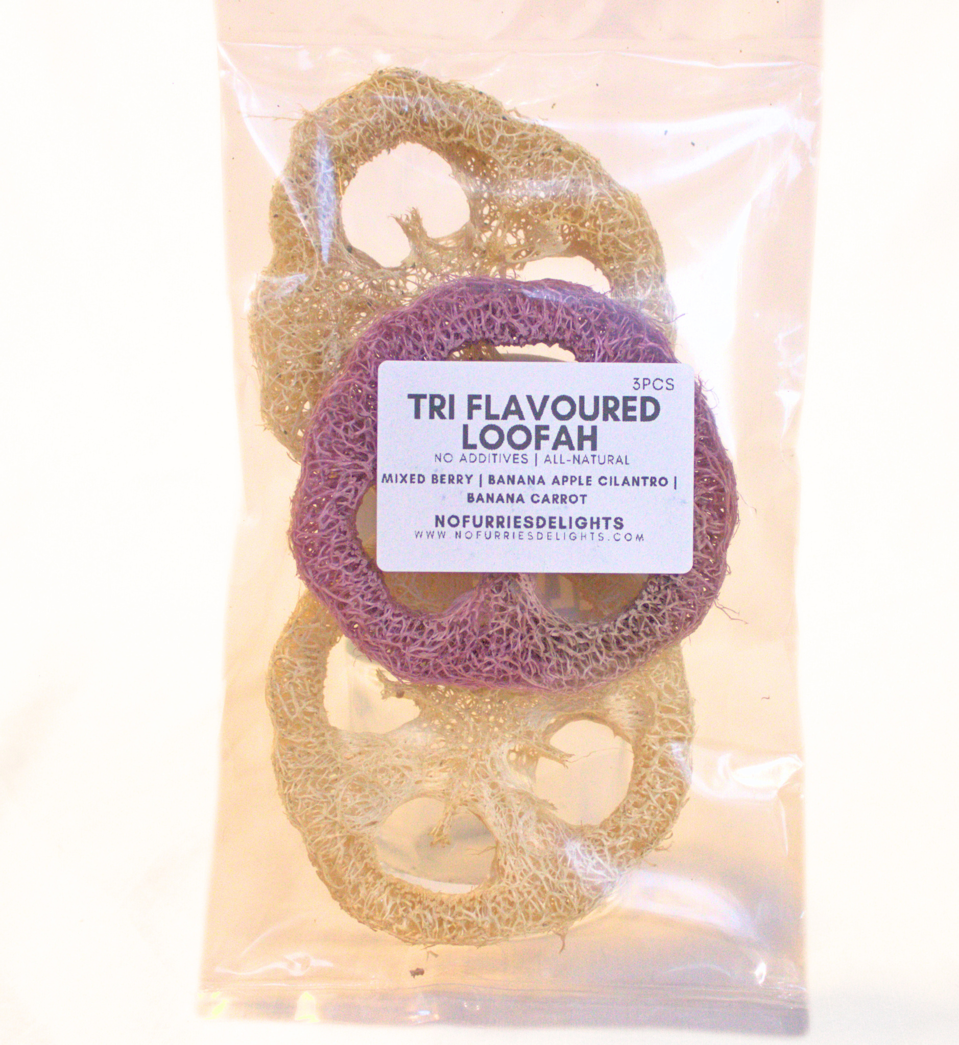 Tri Flavored Loofah