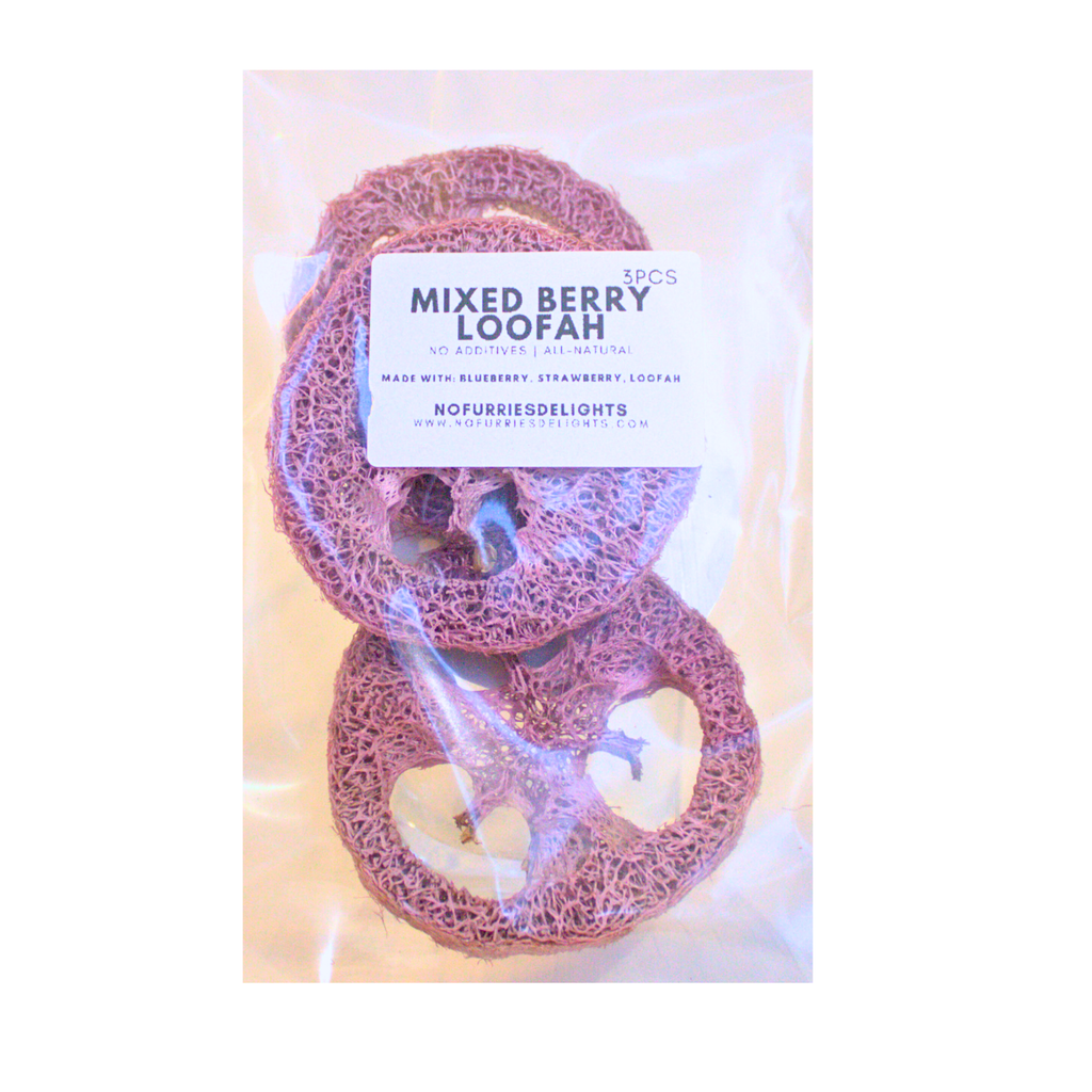 Mixed Berry Loofah