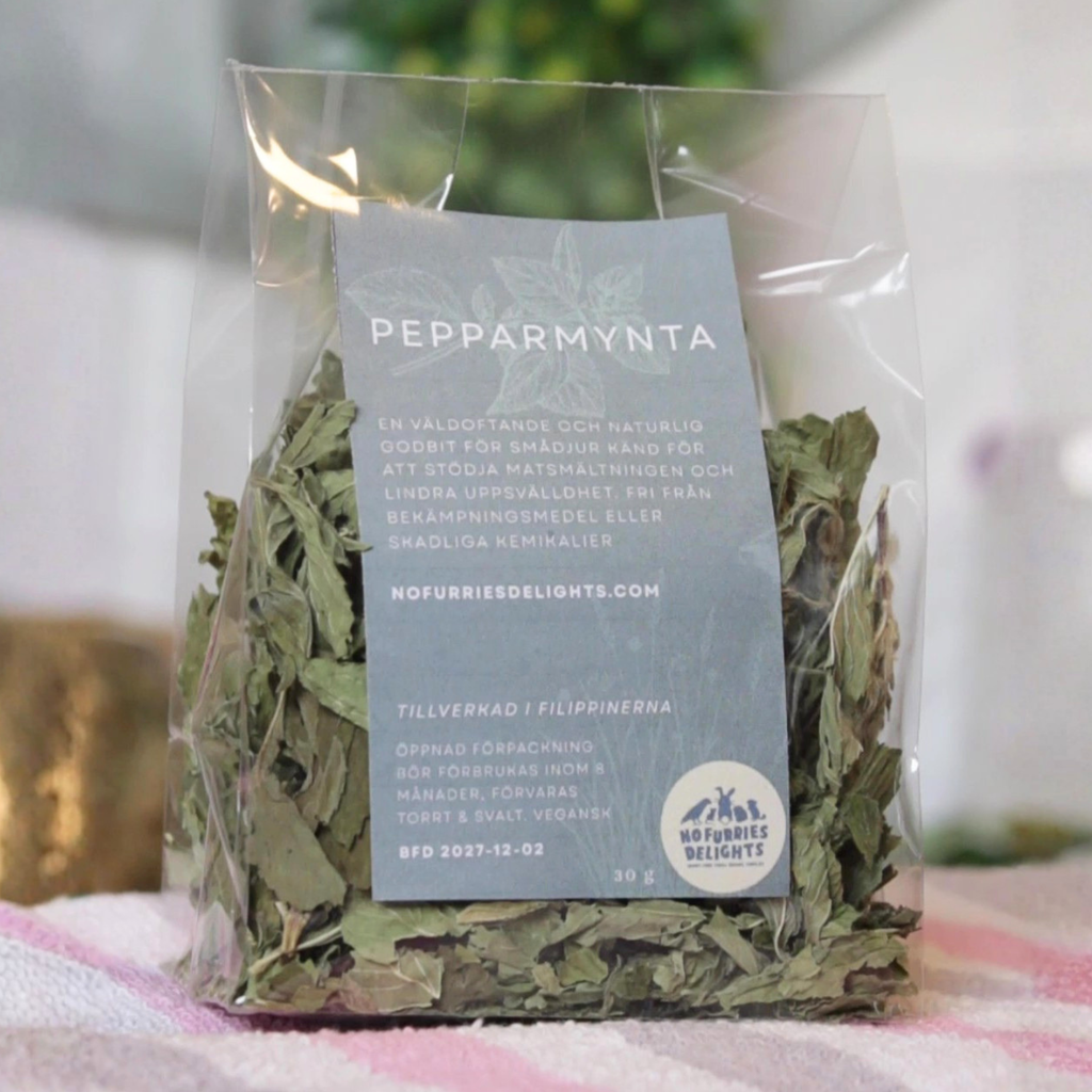 Torkad Pepparmynta