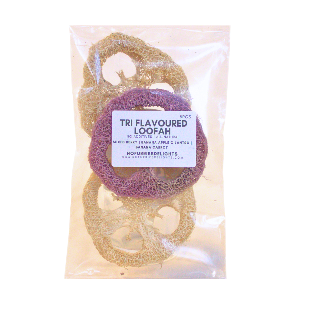 Tri Flavored Loofah